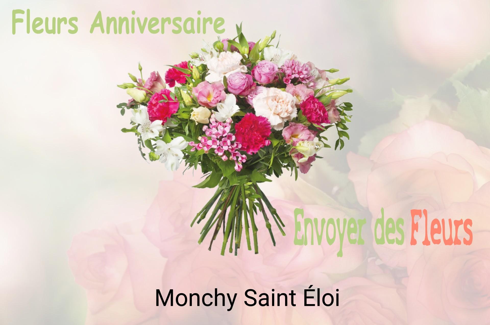 Bouquet de fleurs d’anniversaire livré à Monchy-Saint-Éloi